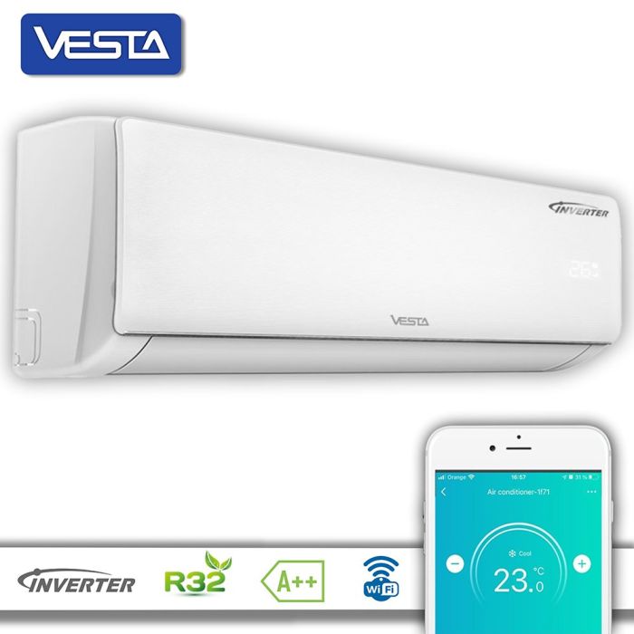 Aer condiționat split VESTA AC-12i SMART INVERTER WI-FI