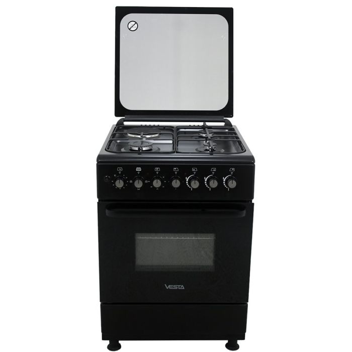 Плита комбинированная VESTA GC-GE6060i/3+1/BL