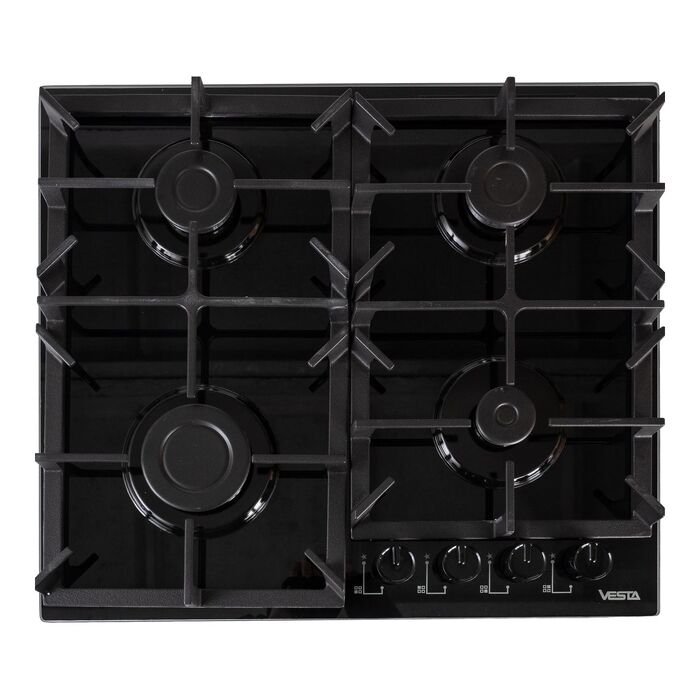 Plită pe gaz VESTA BHF6060ICG/BL