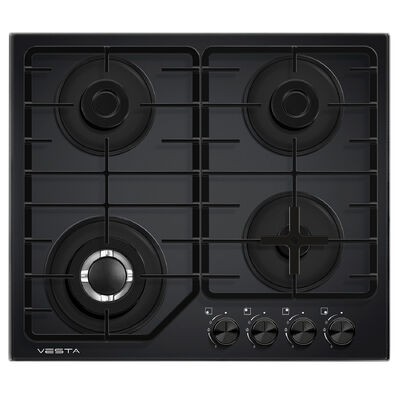 Варочная панель газовая VESTA BHK6060ICGg/BL