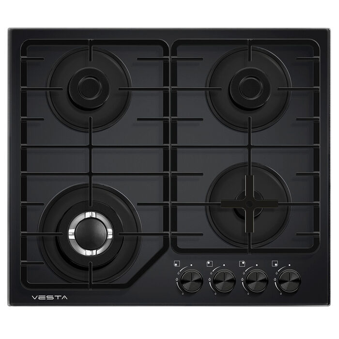 Варильна поверхня газова VESTA BHK6060ICGg/BL