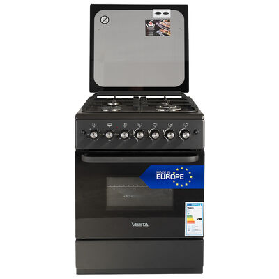 Плита газовая VESTA GC-E6060iCTg/BL