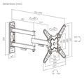 Крепление настенное BRATECK LDA40-223