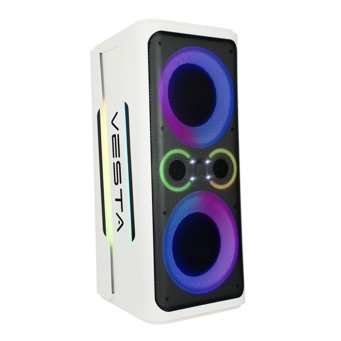 Портативна акустична система VESTA PS-QX208M2 Pro White