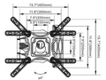 Крепление настенное Wall mount Max NS-P400