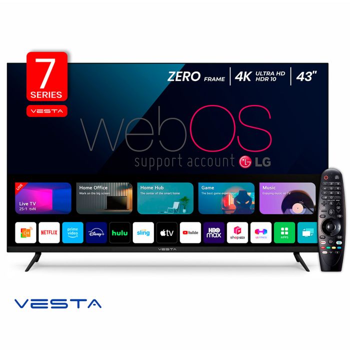 Телевизор VESTA WU4375AAD+MR20GA
